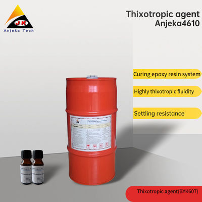 OEM Agente tixotrópico amarillo pálido Resistencia de liquidación de curado y asentamiento