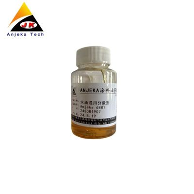 ANJEKA6881 dispersante de pasta de color universal libre de resina byk9151 equivalente